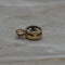 Pendentif Pendentif en or jaune 750 avec tsavorite ronde 4 mm 58 Facettes