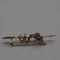 Broche Broche serpent en or jaune 750, rubis et diamants 58 Facettes