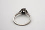 Bague 53 Bague en or blanc 750 avec diamant, taille 53 58 Facettes