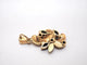 Pendentif Pendentif en or jaune 750 millièmes et saphirs 58 Facettes
