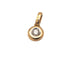 Pendentif Pendentif en or jaune 750 et diamant serti clos 58 Facettes