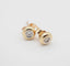 Boucles d'oreilles Boucles d’oreilles en or jaune 750 et diamants 58 Facettes