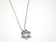 Collier Collier étoile en or blanc 750 avec diamants 58 Facettes