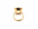 Bague 48.5 Bague en or jaune 750 millièmes avec citrine 58 Facettes
