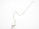 Collier Collier - Pendentif cœur en or blanc 750 et diamants 58 Facettes