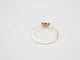 Bague 55 Bague diadème en or jaune 750 avec rubis et diamants 58 Facettes