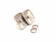 Boucles d'oreilles Boucles d’oreilles en or blanc 750 avec diamants 58 Facettes