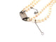 Collier Collier de perles ancien avec fermoir en or blanc 58 Facettes