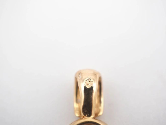 Pendentif Pendentif en or jaune 750 avec diamant 58 Facettes