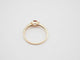 Bague 53 Bague en or jaune 750 avec tourmaline et diamants 58 Facettes