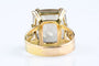 Bague 56 Bague en or jaune 18 carats au quartz fumé 19,20 ct 58 Facettes BG41700146-107