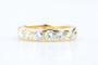 Bague 49 Alliance complète en or jaune 18 carats et diamants 3,50 ct (G/VS1) 58 Facettes DALLDTSGVE366-10