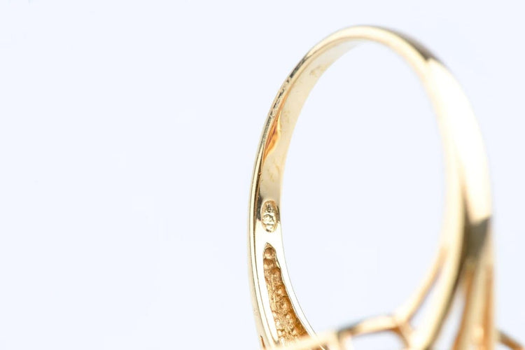 Bague 57 Bague rubis 1,35 ct et diamants 0,45 ct en or jaune 18K 58 Facettes BGNAVRUD6147-107