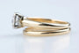 Bague 53 Bague solitaire en or jaune 14K avec diamant 0,40 ct 58 Facettes BG14KDCC1428-107