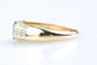 Bague 54 Bague en or jaune 18K avec saphir et diamants 58 Facettes BGSAPHIRDIAM-107