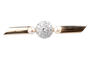 Broche Broche vintage en or jaune 18 carats, diamants et perles 58 Facettes BROCC1419-107