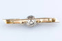 Broche Broche vintage en or jaune 18 carats, diamants et perles 58 Facettes BROCC1419-107
