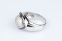 Bague 53.5 Bague diamants en or blanc 18 carats 58 Facettes 111-42837-33