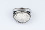 Bague 53.5 Bague diamants en or blanc 18 carats 58 Facettes 111-42837-33