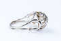 Bague 60 Bague 7 diamants en or blanc 18 carats 58 Facettes BGANCDT7000-55