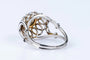 Bague 60 Bague 7 diamants en or blanc 18 carats 58 Facettes BGANCDT7000-55
