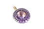 Pendentif Pendentif en or jaune 18 carats avec améthystes 58 Facettes 111.180847-59
