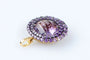 Pendentif Pendentif en or jaune 18 carats avec améthystes 58 Facettes 111.180847-59