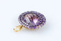 Pendentif Pendentif en or jaune 18 carats avec améthystes 58 Facettes 111.180847-59