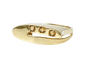 Bague 55 Bague citrine en or jaune 18 carats 58 Facettes 111.66245-53