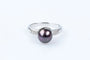 Bague 52 Bague en or blanc 18 carats avec perle de Tahiti et diamants 58 Facettes 111.116367-53