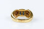 Bague 51 Bague saphirs et diamants en or jaune 18 carats 58 Facettes 111.87942-B3
