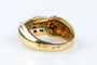 Bague 51 Bague saphirs et diamants en or jaune 18 carats 58 Facettes 111.87942-B3