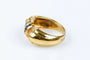 Bague 51 Bague saphirs et diamants en or jaune 18 carats 58 Facettes 111.87942-B3