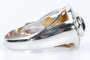Bague 56 Bague en or jaune 18 carats au quartz fumé et diamants 58 Facettes 111-184737-36