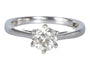 Bague 53 Bague solitaire en or blanc 18 carats avec diamant 0,85 ct 58 Facettes J5330495534-AIG6
