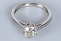 Bague 53 Bague solitaire en or blanc 18 carats avec diamant 0,85 ct 58 Facettes J5330495534-AIG6