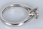 Bague 53 Bague solitaire en or blanc 18 carats avec diamant 0,85 ct 58 Facettes J5330495534-AIG6