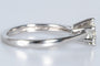 Bague 53 Bague solitaire en or blanc 18 carats avec diamant 0,85 ct 58 Facettes J5330495534-AIG6