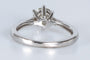 Bague 53 Bague solitaire en or blanc 18 carats avec diamant 0,85 ct 58 Facettes J5330495534-AIG6
