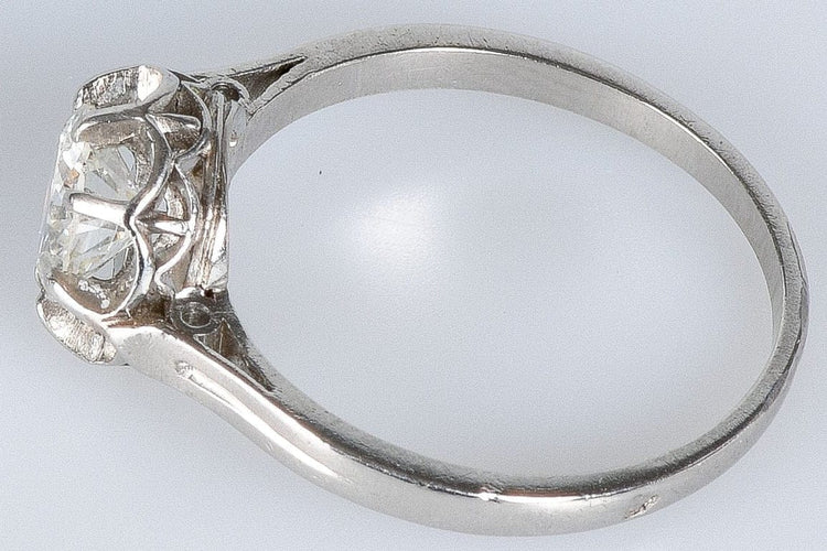 Bague 55 Bague solitaire en or blanc 18 carats avec diamant 0,75 ct 58 Facettes J5330495938-AIG6