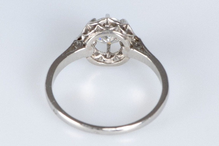 Bague 55 Bague solitaire en or blanc 18 carats avec diamant 0,75 ct 58 Facettes J5330495938-AIG6
