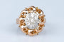 Bague 53 Bague en or rose 18 ct avec diamants 58 Facettes BGROSDCC879