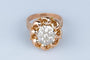 Bague 53 Bague en or rose 18 ct avec diamants 58 Facettes BGROSDCC879
