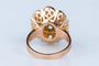 Bague 53 Bague en or rose 18 ct avec diamants 58 Facettes BGROSDCC879