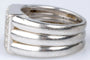 Bague 54 Chopard - Bague en or blanc 18 carats et 45 diamants 58 Facettes BG-CHOP1-104