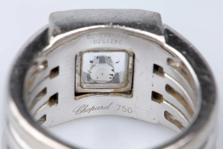 Bague 54 Chopard - Bague en or blanc 18 carats et 45 diamants 58 Facettes BG-CHOP1-104