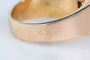 Bague 56 Bague en or rose 18 carats avec diamants 58 Facettes BGTKCC870
