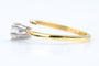 Bague 55 Bague solitaire diamant en or jaune 18 carats 58 Facettes BG-31200195-107