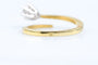 Bague 55 Bague solitaire diamant en or jaune 18 carats 58 Facettes BG-31200195-107