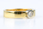 Bague 56 Bague diamant en or jaune 18 carats 58 Facettes BG-31200189-107